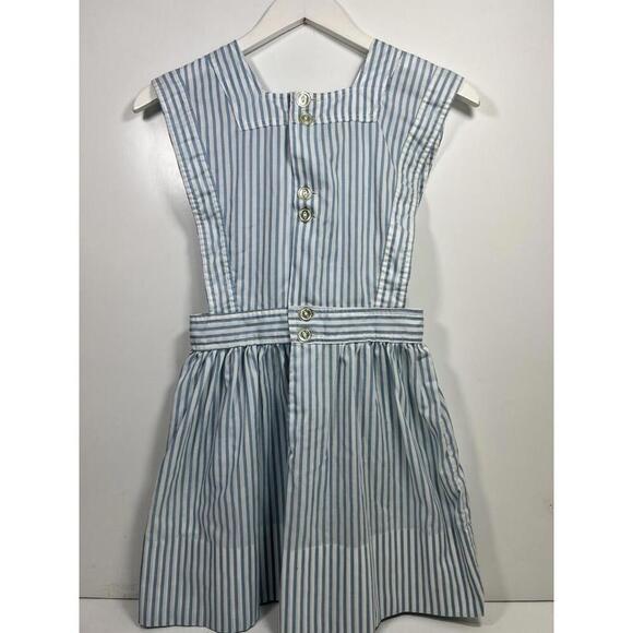 Vintage 1960s American Red Cross Volunteer Striped Uniform Apron No Hat Hoover - Picture 4 of 9